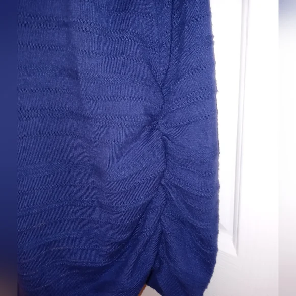 Apt 9 Indigo 3/4 Sleeve Light Sweater - Picture 4 of 8